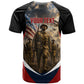 Personalized Harlem Hellfighters T shirt WWI African American Soldiers Patriotic Vintage Art