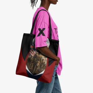 Personalized Harlem Hellfighters Tote Bag WWI African American Soldiers Patriotic Vintage Art