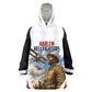 Personalized Harlem Hellfighters Wearable Blanket Hoodie WWI African American Soldiers Patriotic Vintage Art