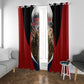 Personalized Harlem Hellfighters Window Curtain WWI African American Soldiers Patriotic Vintage Art