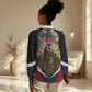Personalized Harlem Hellfighters Women Casual Shirt WWI African American Soldiers Patriotic Vintage Art