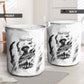 Personalized Harlem Hellfighters Laundry Basket WWI African American Soldiers Monochrome Grunge Sketch Art