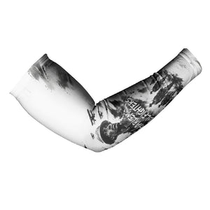 Personalized Harlem Hellfighters Arm Sleeves WWI African American Soldiers Monochrome Grunge Sketch Art