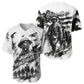 Personalized Harlem Hellfighters Baseball Jersey WWI African American Soldiers Monochrome Grunge Sketch Art
