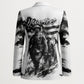 Personalized Harlem Hellfighters Blazer WWI African American Soldiers Monochrome Grunge Sketch Art