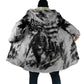 Personalized Harlem Hellfighters Cloak WWI African American Soldiers Monochrome Grunge Sketch Art