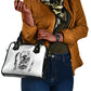 Personalized Harlem Hellfighters Shoulder Handbag WWI African American Soldiers Monochrome Grunge Sketch Art