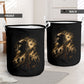 Harlem Hellfighters WWI Soldier Laundry Basket Vintage Military Jazz Band Artwork