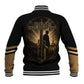 Harlem Hellfighters WWI Soldier Baseball Jacket Vintage Military Jazz Band Artwork