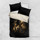 Harlem Hellfighters WWI Soldier Bedding Set Vintage Military Jazz Band Artwork