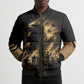 Harlem Hellfighters WWI Soldier Bomber Puffer Jacket Vintage Military Jazz Band Artwork