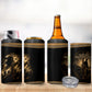 Harlem Hellfighters WWI Soldier 4 in 1 Can Cooler Tumbler Vintage Military Jazz Band Artwork