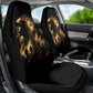 Harlem Hellfighters WWI Soldier Car Seat Cover Vintage Military Jazz Band Artwork