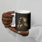 Harlem Hellfighters WWI Soldier Ceramic Mug Vintage Military Jazz Band Artwork