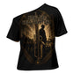 Harlem Hellfighters WWI Soldier Cross Shoulder Shirt Vintage Military Jazz Band Artwork
