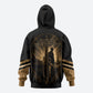Harlem Hellfighters WWI Soldier Hoodie Vintage Military Jazz Band Artwork