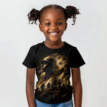 Harlem Hellfighters WWI Soldier Kid T shirt Vintage Military Jazz Band Artwork