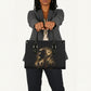 Harlem Hellfighters WWI Soldier Leather Bag Vintage Military Jazz Band Artwork