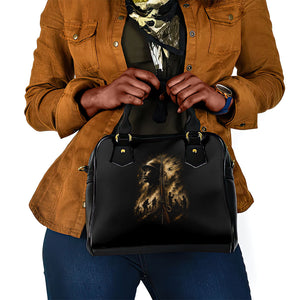 Harlem Hellfighters WWI Soldier Shoulder Handbag Vintage Military Jazz Band Artwork