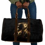 Harlem Hellfighters WWI Soldier Travel Bag Vintage Military Jazz Band Artwork