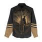 Harlem Hellfighters WWI Soldier Women Casual Shirt Vintage Military Jazz Band Artwork