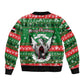 Sudan Christmas Bomber Jacket Green Red Xmas Camel Snowflake and Coat of Arms - African Pride