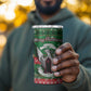 Sudan Christmas 4 in 1 Can Cooler Tumbler Green Red Xmas Camel Snowflake and Coat of Arms - African Pride