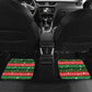 Sudan Christmas Car Mats Green Red Xmas Camel Snowflake and Coat of Arms - African Pride
