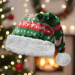 Sudan Christmas Santa Hat Green Red Xmas Camel Snowflake and Coat of Arms - African Pride
