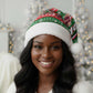 Sudan Christmas Santa Hat Green Red Xmas Camel Snowflake and Coat of Arms - African Pride