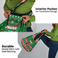Sudan Christmas Grocery Bag Green Red Xmas Camel Snowflake and Coat of Arms - African Pride