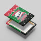 Sudan Christmas Canvas Wall Art Red Green Black Xmas Santa Sleigh and Map - African Pride