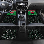 Sudan Christmas Car Mats Red Green Black Xmas Santa Sleigh and Map - African Pride