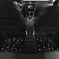 Sudan Christmas Car Mats Red Green Black Xmas Santa Sleigh and Map - African Pride