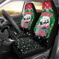 Sudan Christmas Car Seat Cover Red Green Black Xmas Santa Sleigh and Map - African Pride