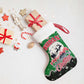 Sudan Christmas Stocking Red Green Black Xmas Santa Sleigh and Map - African Pride