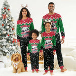 Sudan Christmas Pajama Set Red Green Black Xmas Santa Sleigh and Map - African Pride