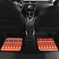 Zambia Christmas Car Mats African Animals Tree Snowflakes and National Emblem - African Pride