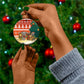 Zambia Christmas Ceramic Ornament African Animals Tree Snowflakes and National Emblem - African Pride