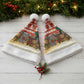 Zambia Christmas Santa Hat African Animals Tree Snowflakes and National Emblem - African Pride