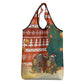 Zambia Christmas Grocery Bag African Animals Tree Snowflakes and National Emblem - African Pride