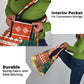 Zambia Christmas Grocery Bag African Animals Tree Snowflakes and National Emblem - African Pride
