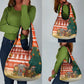 Zambia Christmas Grocery Bag African Animals Tree Snowflakes and National Emblem - African Pride