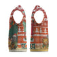 Zambia Christmas Knitted V-Neck Vest African Animals Tree Snowflakes and National Emblem - African Pride