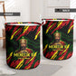 Menelik II Laundry Basket with Lion of Adwa Title, Battle of Adwa 1896 Graphic and Bold Pan-African - African Pride