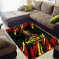 Menelik II Area Rug with Lion of Adwa Title, Battle of Adwa 1896 Graphic and Bold Pan-African - African Pride
