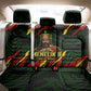 Menelik II Back Car Seat Cover with Lion of Adwa Title, Battle of Adwa 1896 Graphic and Bold Pan-African - African Pride