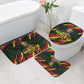 Menelik II Bathroom Set with Lion of Adwa Title, Battle of Adwa 1896 Graphic and Bold Pan-African - African Pride