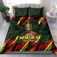 Menelik II Bedding Set with Lion of Adwa Title, Battle of Adwa 1896 Graphic and Bold Pan-African - African Pride