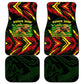 Menelik II Car Mats with Lion of Adwa Title, Battle of Adwa 1896 Graphic and Bold Pan-African - African Pride